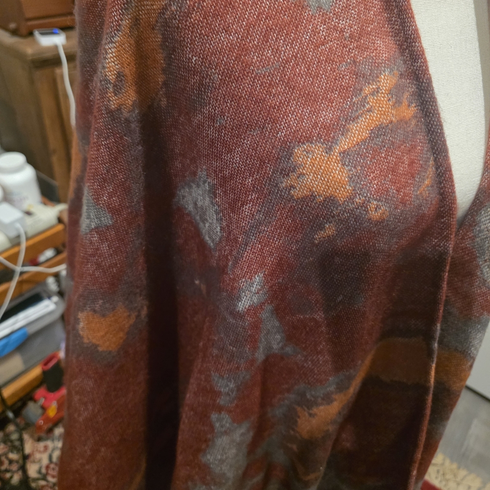 Multicolor Fringe Shawl - Picture 3 of 5